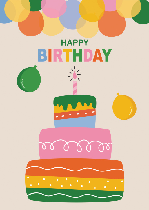 Mid Century Birthday